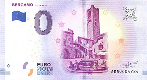 Banconota da 0 Euro Italia 2019 · Bergamo · Citta