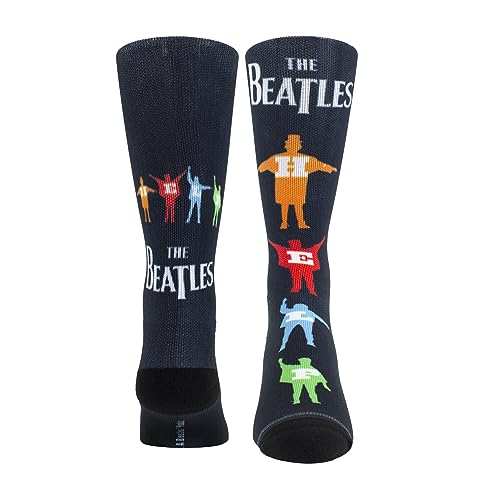 PERRI’S SOCKS The Beatles Special Edition Dye Sublimation Socks – Soft, Breathable, Fun, Rock n’ Roll Band Socks for Men and Women – Unisex – Medium (Multicolor) - Les Beatles, Paul McCartney, John Lennon, RIngo Starr, George Harrison PERRI'S SOCKS The Beatles Special Edition Dye Sublimation Socks - Soft, Breathable, Fun, Rock n' Roll Band Socks for Men and Women - Unisex - Medium (Multicolor) – Image 3