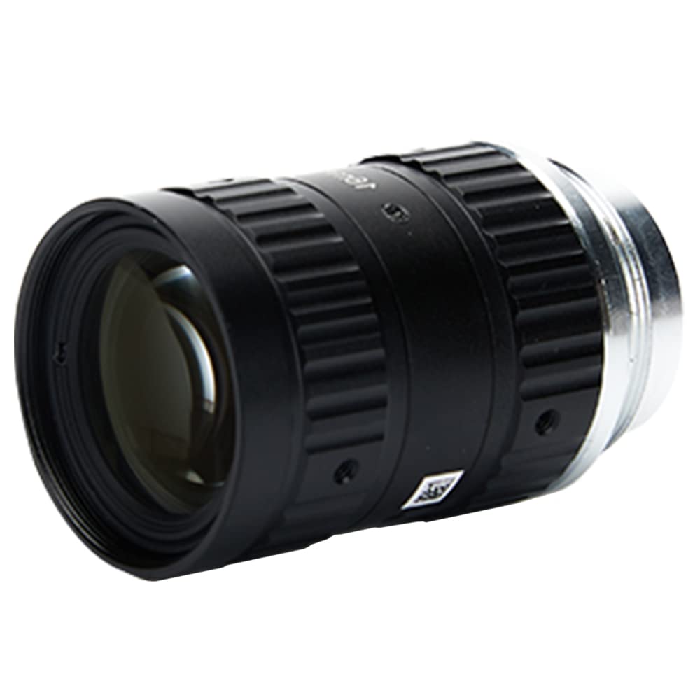 HTENG VISHI12MP 16mm 1/1.7" Fixed Focus Lens f/2.4 C Mount Machine Vision High Resolution Industrial Camera Manual Lris Lenses