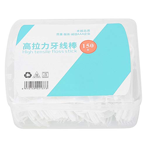 La soie dentaire choisit des bâtons de cure-dents haute résistance, des fil dentaire durables avec des étuis Stroage pour éliminer les taches de dents pour les voyages en famille à l'hôtel