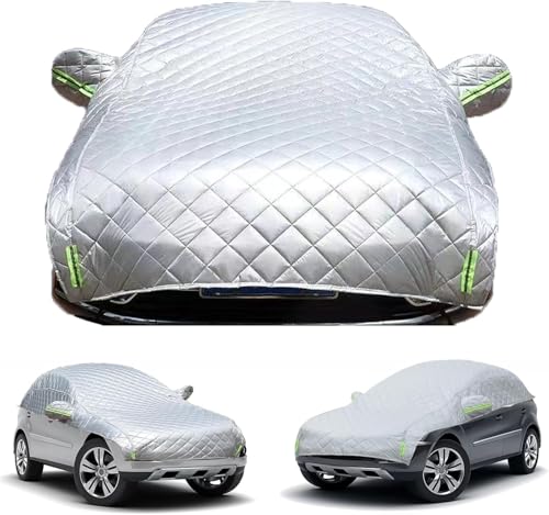 Bache Voiture Exterieur Anti Grele pour Toyota Yaris Yaris Cross 2000-2025, Demi-Housse De Voiture Épaissie, Housse de Protection Anti-grêle, Protection Tous...