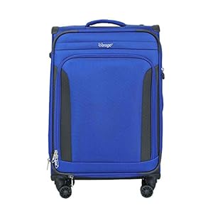 Verage – Bristol Polyester 57 cm / 20″ Ultra Strong Tec Anti-Theft Zipper Carry On Suitcase Royal Blue Colour Cabin Size Luggage Trolley [GM18029W20BL]