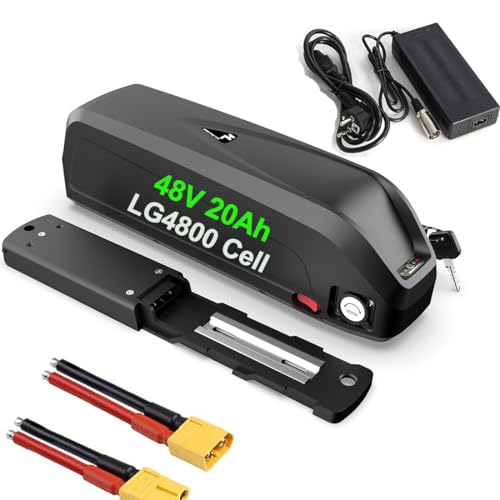 48V 20Ah1500W E-Bike-Akku - Lithium-Ionen-Batterie für Ba-fang Mid Drive und Wheel Kit Bike Conversion Kit 1200W 1000W 750W