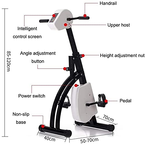 Image of Intelligent Electronic Physiotherapy and Foldable Rehabilitation Bicycle Pedal Electric Aerobics - Promoting Blood Circulation, Enhance Muscle