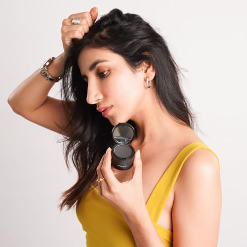Image of NH6 Hair Line Powder | Cover Up Root Touchup Hairline | Long-Lasting | Matte Finish | Fine Powder 5 Gram (Natural Black)