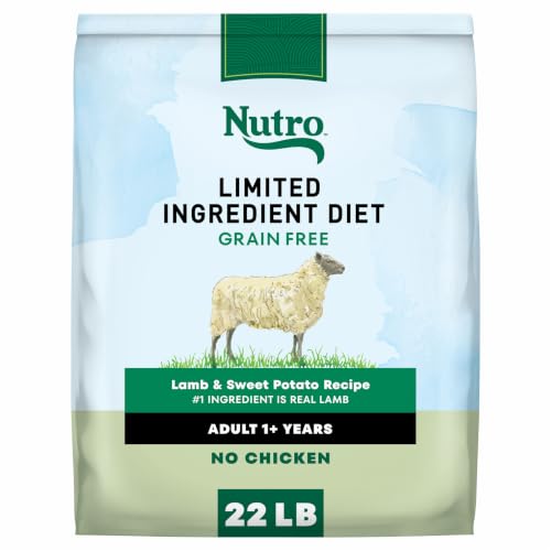 Image of Nutro Limited Ingredient Diet Dry Dog Food, Lamb & Sweet Potato, 22 lb