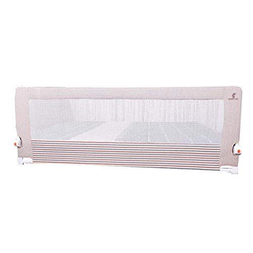 Bettschienen Kind-Sicherheits-Leitschiene Universal-Convertible Familie Bett Babys Shatterproof Anti-Fall-Baffle - Baumwolle Mesh-Leitplanken Für