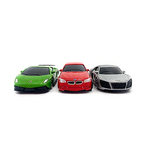 Set de 6 autos metálicos a escala 1:64 Just For Laughs miniatura 5