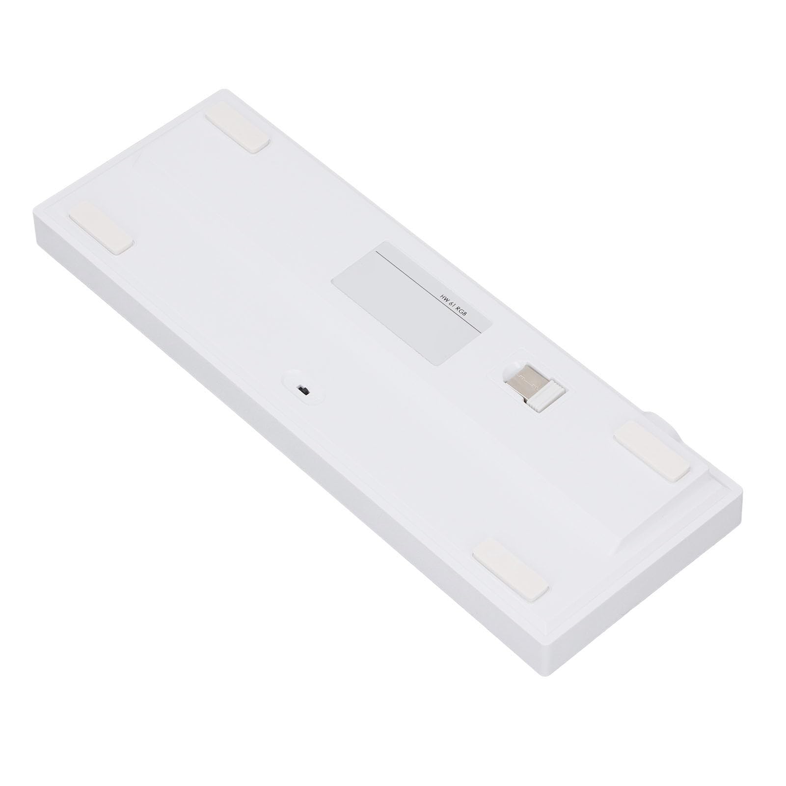 Mechaniczna Klawiatura do Gier 60%, Przenośna Kompaktowa Klawiatura Mechaniczna z 61 Klawiszami, Klawiatura Tri Mode 2.4G BT3.0 5.0 USB C, Klawiatura do Gier RGB na PC, Niebieski