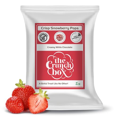Image of The Crunch Box presents Special Pack Gourmet Popcorn | Crisp Snowberry Pops | 1000gms | Flavoured Healthy Popcorn for all age groups