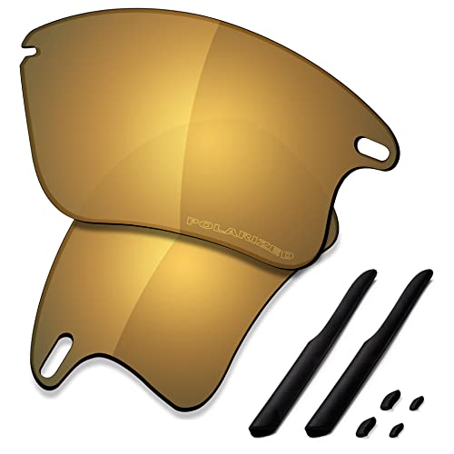 Image of SAUCER Premium Replacement Lenses & Rubber Kits for Oakley Fast Jacket XL OO9156 | Fast Jacket XL Low Bridge Fit Sunglasses