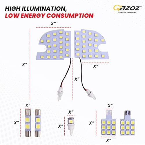 Set de 7 luces LED interiores para Toyota GR86 BRZ miniatura 3