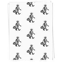 Azeeda A1 'Robot with Record Deck' Gift Wrap/Wrapping Paper Sheet (GI00088996)