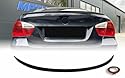 MpTuned Heckspoiler passend für BMW 3er E90 Limousine 2004–2013, Spoiler Lippe Kofferraum Performance Stil, ABS Kunststoff Carbon Optik, Sport Design, Einfache Installation