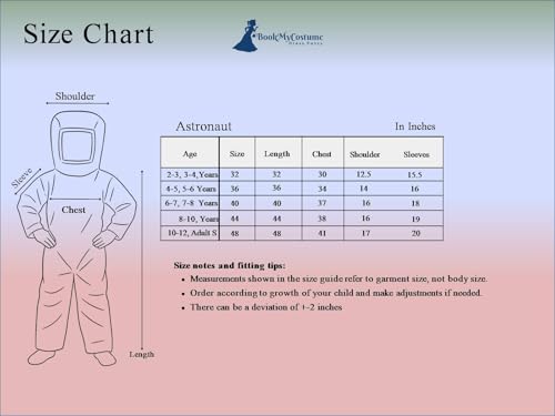 Image of BookMyCostume Space Astronaut Adventure Costume for Boys and Girls | Kids Fancy Dress Costume 3-4 years