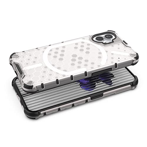 Image of Glasgow Back Case Cover Compatible with Nothing Phone (1) 5G (Stylish Design) - Transparent