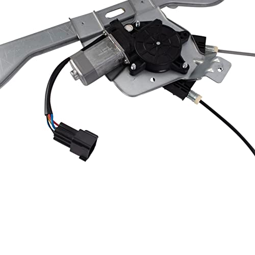 Image of TRQ Front Passenger Side Power Window Motor and Regulator Assembly | For 15-20 Ford F-150 17-21 F-250 Super Duty 17-21 F-350 Super Duty F-450 F-550