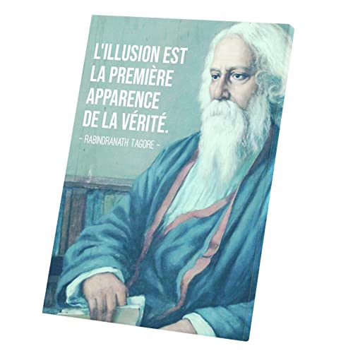 Toile Inspiration Coin Zen Poster Citation Déco Bureau Cabinet Yoga