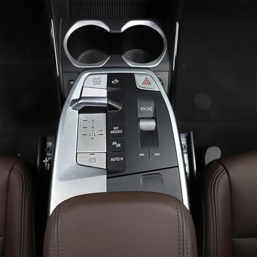 Console centrale BMW X1 U11 protégée des rayures avec aluminium - 5
