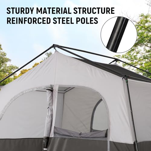 Instant Pop Up Camping Tent 8-Person