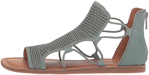 Lucky Brand Women's Bartega Gladiator Sandal Flat, Jade, 5 | Image 7