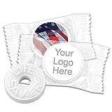 Promotional Life Savers Mints, Custom Life Savers Mints - 100 Quantity - $0.29 Each - FULLY Assembled Promotional Product/Bulk with Your Logo/Customized