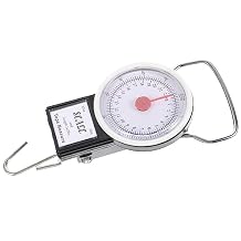 Digital Luggage Scale Portable Hanging Weight Scale with Display Compact Lightweight Handheld Hook for Travel Fishing Packages and Suitcases Up