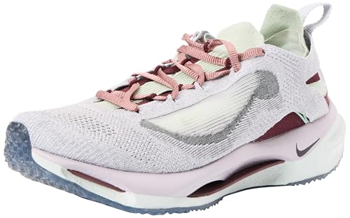 Nike Mixte Spark Flyknit Basket, Grey Burgundy Crush Racer Blue, 45 EU