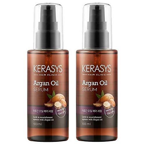 Kerasys Argan Oil Hair Serum Hair Clinic Lock in Nourishment, System wih Argan Oil 100ml / 3.4 fl oz