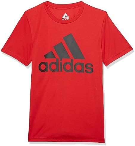 adidas Boys Short Sleeve Logo Tee Shirt