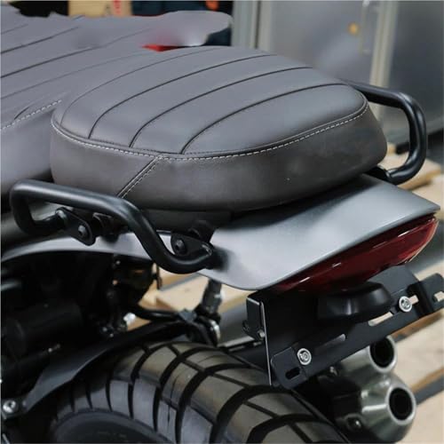 Rail de maintien passager Scrambler 400X évite la fatigue en duo - 2