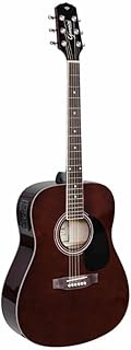 Violao eletrico aco gd-1 eq twd darkwine