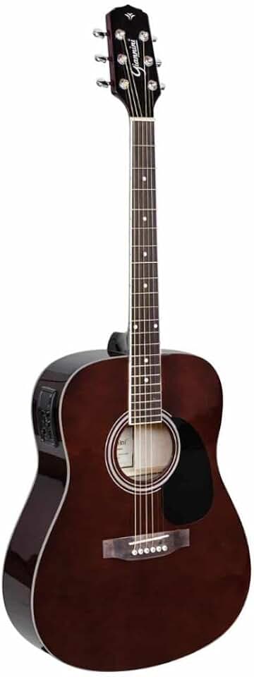 Violao Eletrico Aco Gd-1 Eq Twd Darkwine