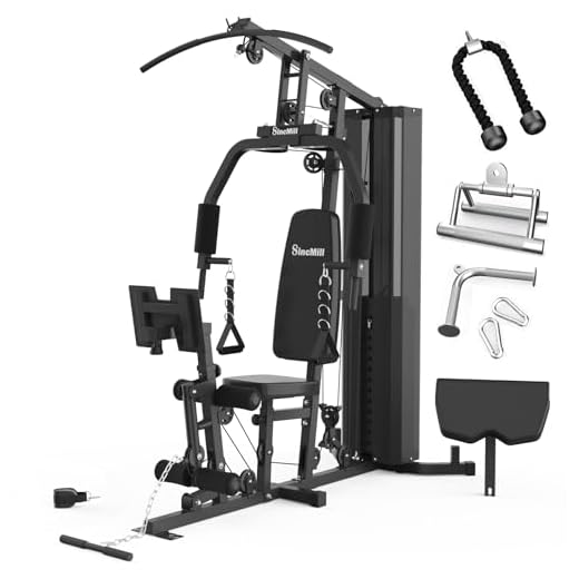 Home Gym SCM-1148L&5003 148LB Multifunctional Full Body Home Gym Equipment for Home Workout Equipment Exercise Equipment Fitness Equipment SincMill