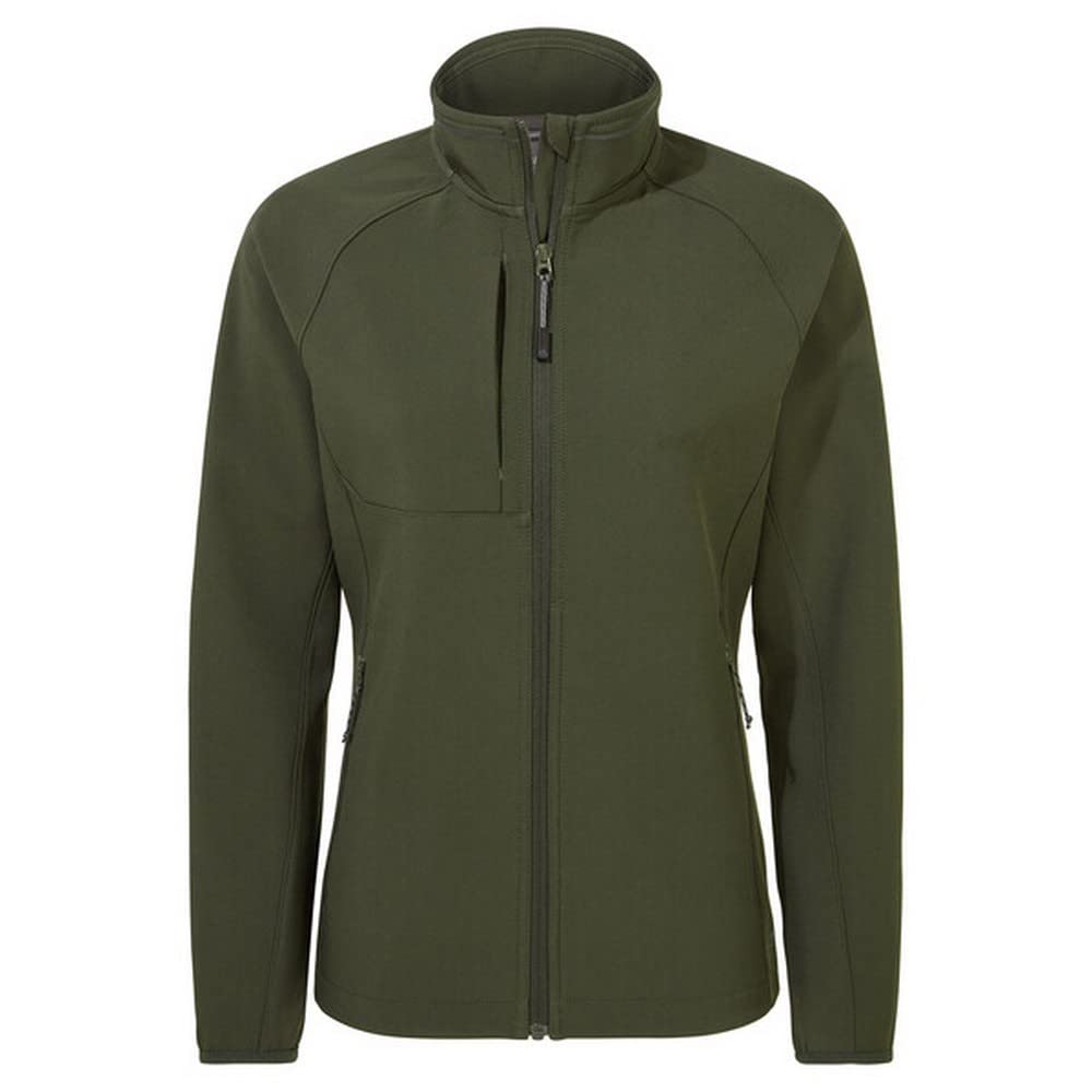 Craghoppers Womens Expert Basecamp Jacket Softshell, Dark Cedar, 20