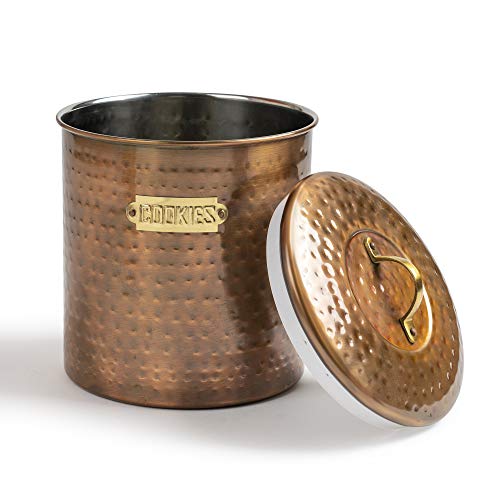 Nu Steel TG-1844AC Nusteel Hammered Stainless Steel Jar thumb #1