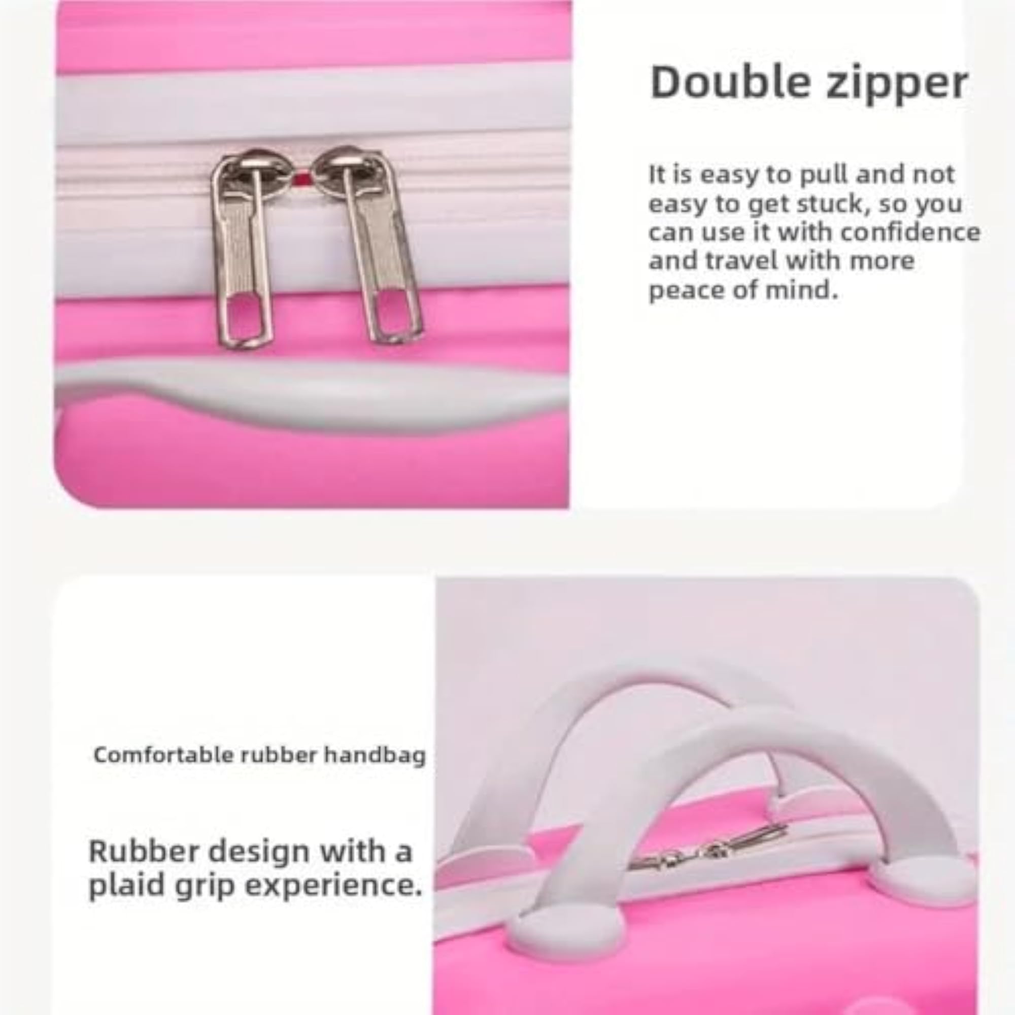 Mini Suitcase Vanity Bag for Travel, Cosmetic Organizer