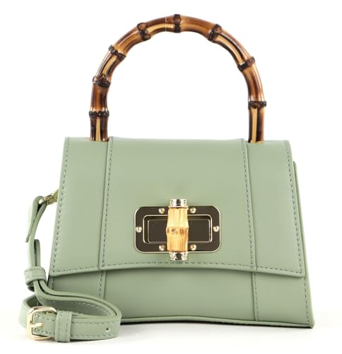 Bolso bandolera Sorken Handbag verde claro SEIDENFELT MANUFAKTUR estilo chic