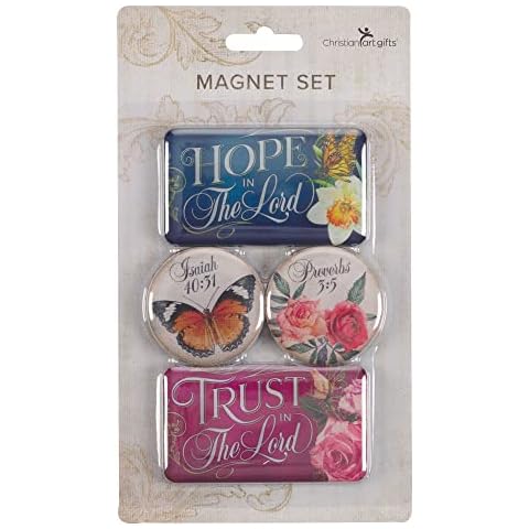 Christian Art Gifts Bible Verse Magnet Set Cover