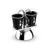 Bialetti Mini Express Induction Coffee Maker Aluminium Black 2 Cups