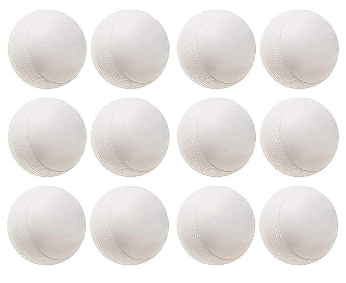 MOOLYAVAAN Products White Plastic Ball | Lightweight| Multipurpose Toy, Practice & Decoration Ball | Indoor Outdoor Use (Pack of 3)-picture-17