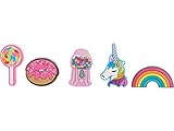 Crocs Jibbitz 5-Pack Unicorn Shoe Charms | Jibbitz for Crocs, Everything Nice, Small