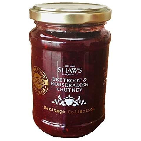 Shaws Beetroot & Horseradish Chutney 6 x 290g Cover