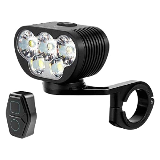 Luz Delantera Bicicleta Magicshine Monteer 8000S Galaxy V2 Remote Version Negro