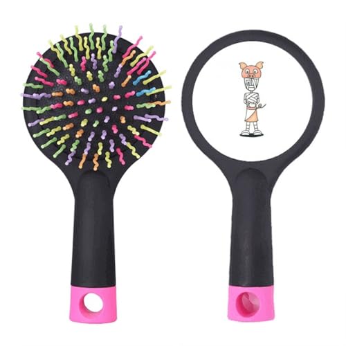 Brosse à cheveux salon avec coussin pour votre routine du matin