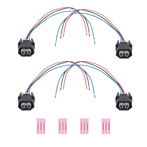 VECTOAUTO Wires Ignition Coil Connector Wiring Plug Pigtail Harness 4Pcs Compatible with 2006 2007 2008 2009 2010 2011 Honda Civic L4 1.8L by VECTOAUTO - Used condition - US$17.57
