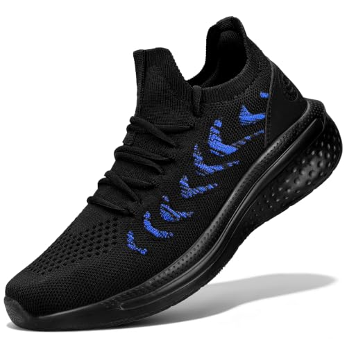 Image of Pujcs Womens Walking Running Shoes Slip-on Breathable Mesh Tennis Sneakers