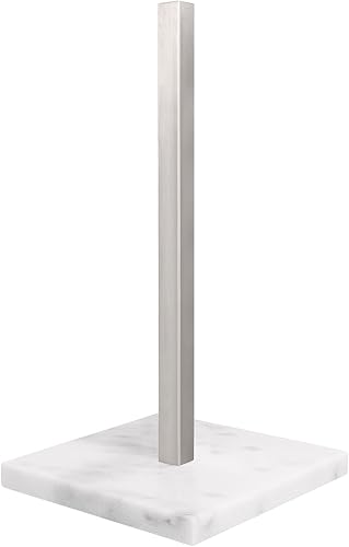 NearMoon Soporte para toallas de papel de pie, soporte cuadrado de acero inoxidable con base de mármol para encimera de baño, cocina, soporte de disponible en Yaxa Colombia