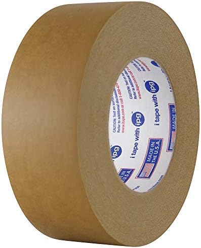 IPG - Industrial 539 Medium Grade Flatback Tape, 48mm x 54.8M, Brown, (24-Pack) (74941)