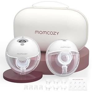 Momcozy Breast Pump Hands Free M5, ...